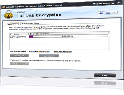 Gilisoft Full Disk Encryption 5.4 for windows instal